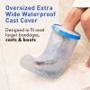 Water Proof Extra Wide Leg Cast Cover XL thumbnail photo 7