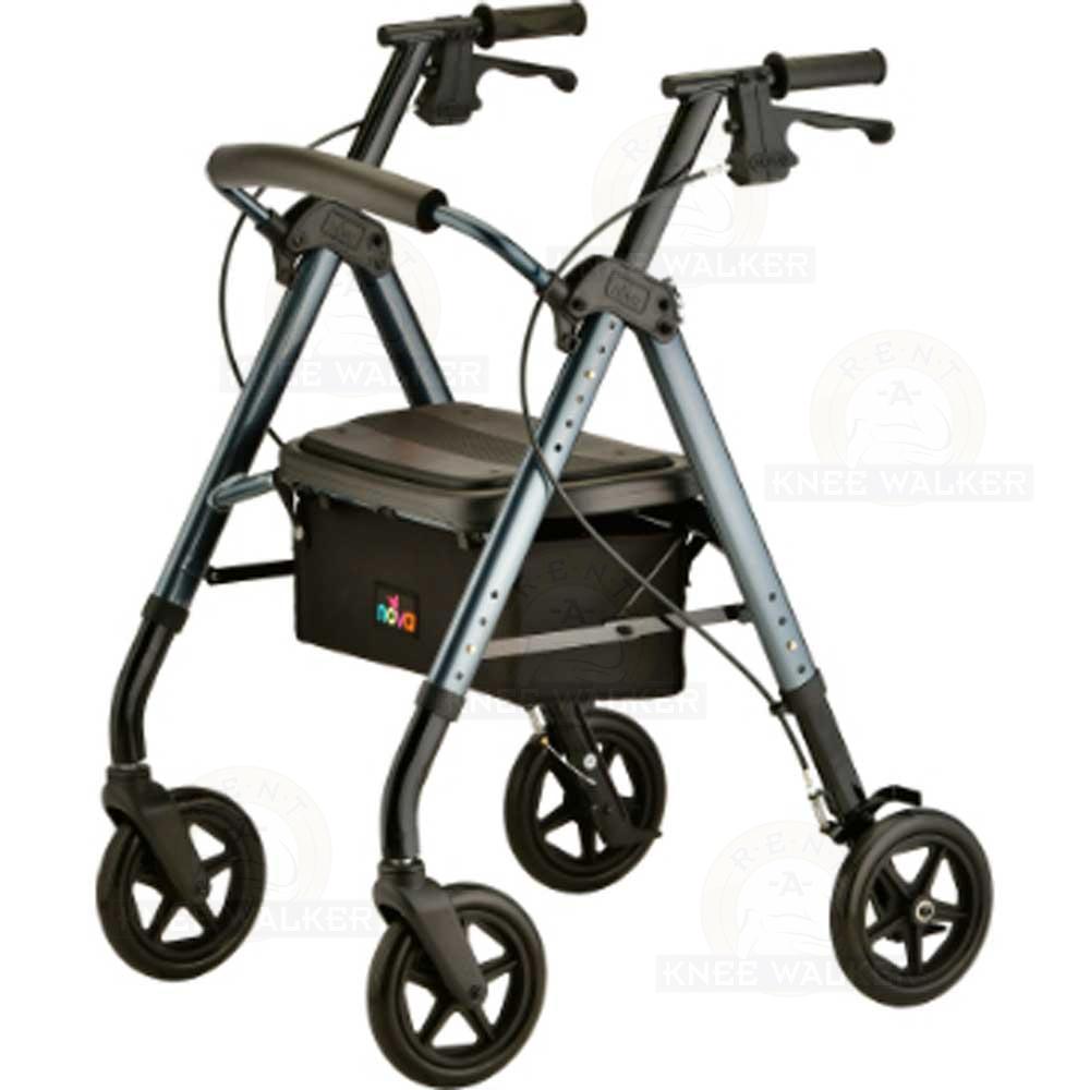 Rollator, Star 8 DX, 350lbs 4262BL Rent A Knee Walker