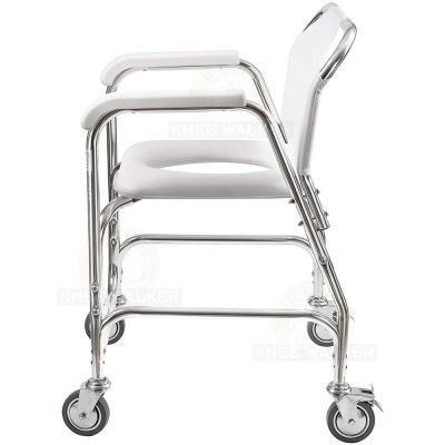 Commode, Wheeled Shower Chair 250lbs large photo 2