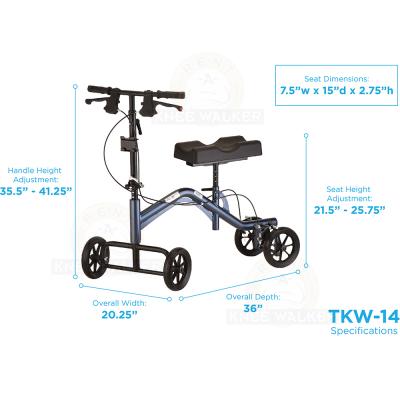 Nova Knee Walker Heavy Duty Tall large photo 2