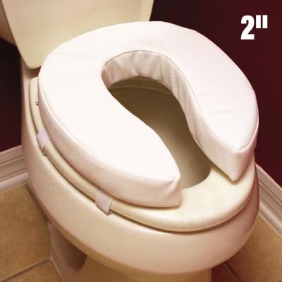 Raised Toilet Seat, Padded large photo 1