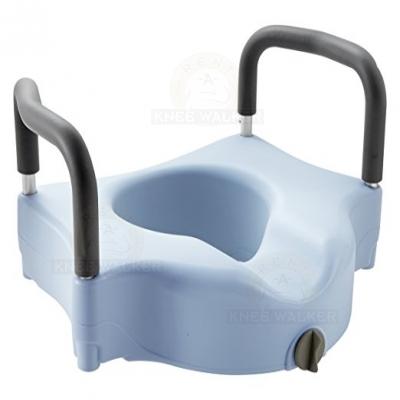 Raised Toilet Seat with Lock, Arms 350lbs large photo 2