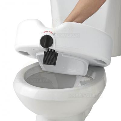 Raised Toilet Seat with Lock 350lbs, Reg and Elong large photo 5