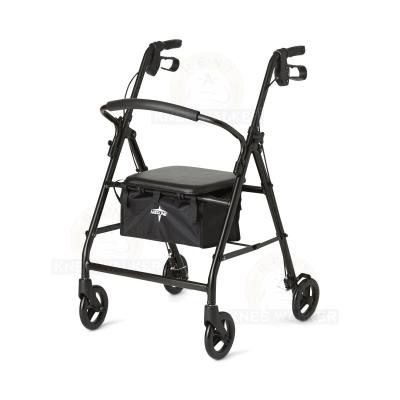 Rollator, 6 inch Wheels 300lbs Steel large photo 1