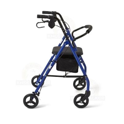 Rollator, 6 inch Wheels 300lbs Steel large photo 3