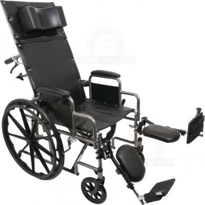 Wheelchair, Reclining with ELR, 300lbs large photo 1