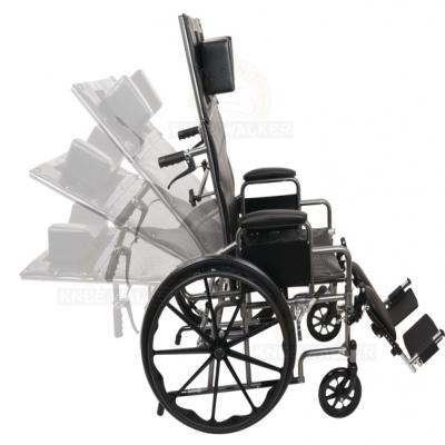 Wheelchair, Reclining with ELR, 300lbs large photo 3