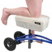 Knee Walker Pad Cover - Plush Synthetic Faux Sheepskin Scooter