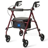 Rollator, 6 inch Wheels 250lbs Freedom Super Ultralight