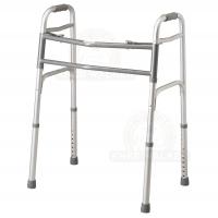 Thumbnail image of Walker-Two Button Folding, no Wheels Bariatric 500lbs