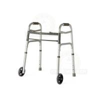 Thumbnail image of Walker-Two Button Folding 5in Wheels, Junior
