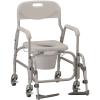 Commode, Wheeled Shower Chair, Padded with SA, 250lbs thumbnail photo 1