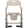 Commode, Wheeled Shower Chair, Padded with SA, 250lbs thumbnail photo 3
