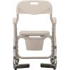 Commode, Wheeled Shower Chair, Padded with SA, 250lbs thumbnail photo 3