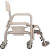 Commode, Wheeled Shower Chair, Padded with SA, 250lbs thumbnail photo 4