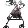 Rollator, Extra Wide Tall, 8in wheels, 400lbs thumbnail photo 2
