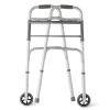 Walker-Two Button Folding Walker 5in Wheels thumbnail photo 3