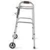 Walker-Two Button Folding Walker 5in Wheels thumbnail photo 5