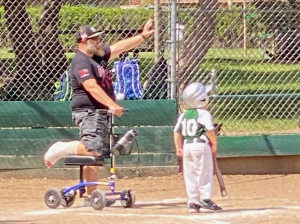  using a Orthomate All Terrain Knee Scooter from  Citrus Heights California April 2022