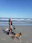 Thumbnail of  using a Orthomate All Terrain Knee Scooter from Jacksonville, FL