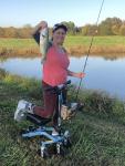 Thumbnail of  using a Swivelmate Knee Walker from Freeman, MO