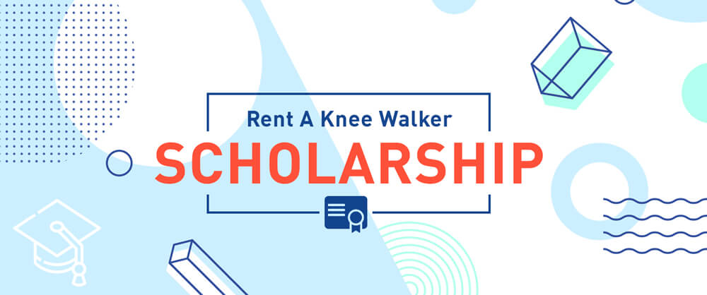 Header Banner for Rent A Knee Walker Scholarship