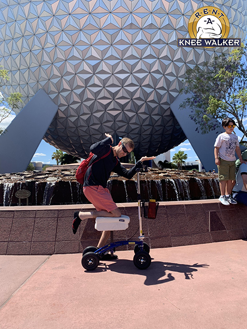 Knee Walker Photo Contest Fall 2019 - Michael!