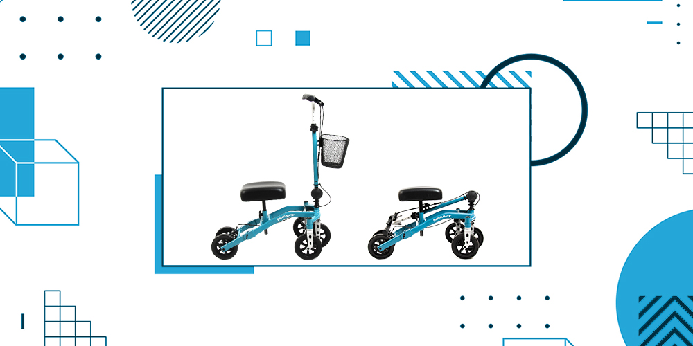 The Best Foldable Knee Scooter Large Image