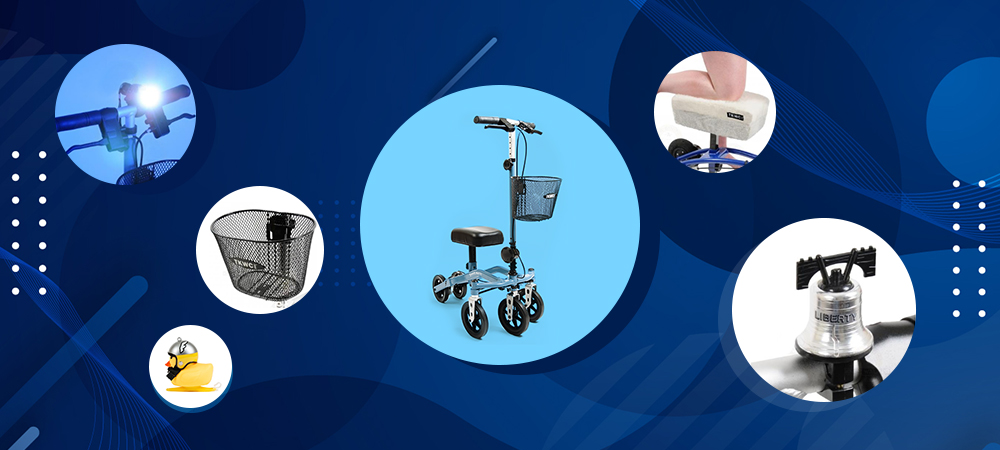 6 Useful Accessories for Your Knee Scooter (Updated 2023) Large Image
