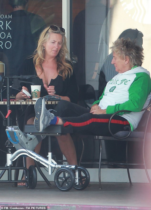 Rod Stewart on a Nova Knee Walker