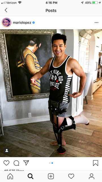 mario lopez iwalk