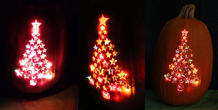 Christmas Tree Pumpkin