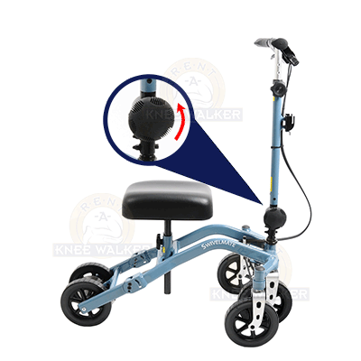 Swivelmate Foldability knee scooter
