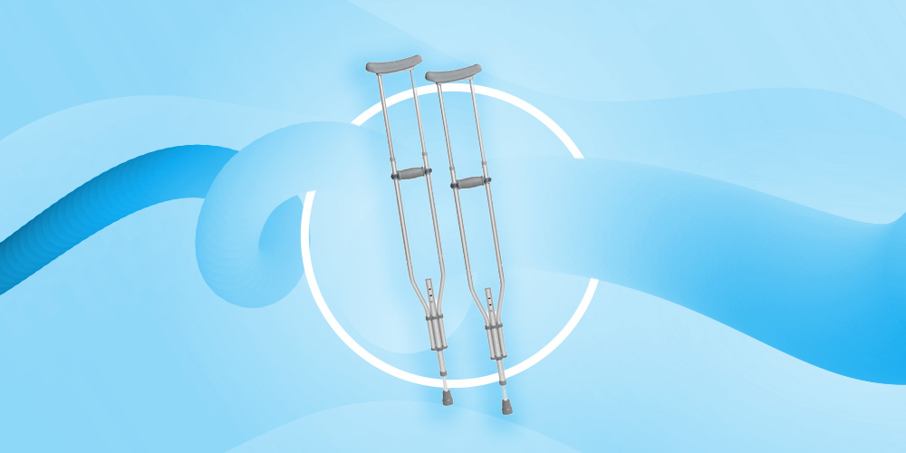 banner design for crutches