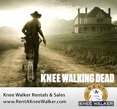 The knee walking dead