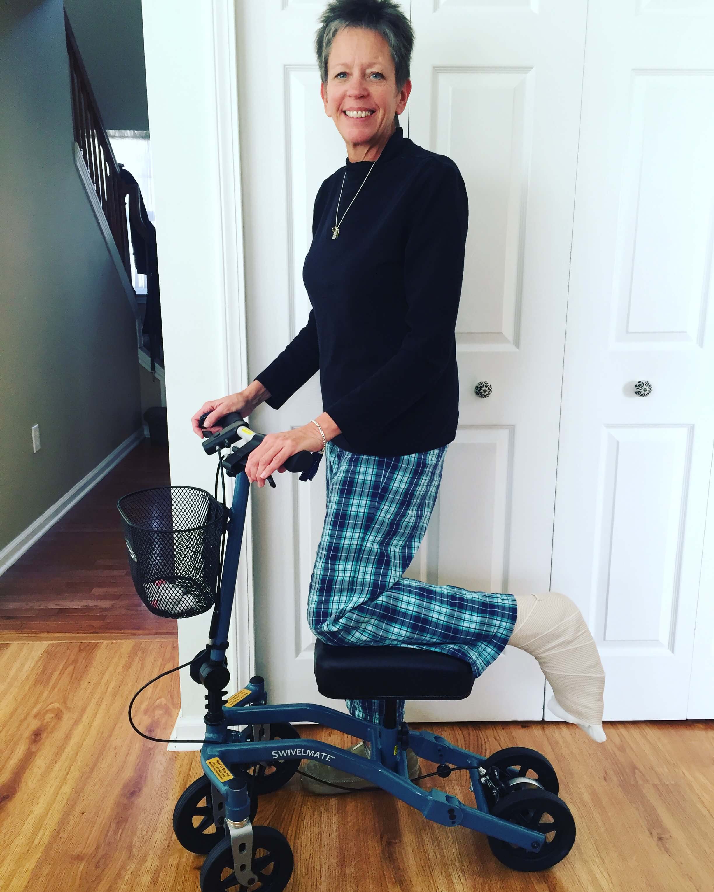 Cynthia doing laundry on swivelmate