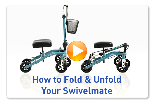 unfold knee scooter video