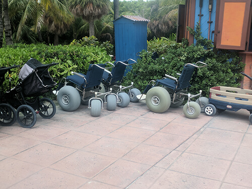 beach wheelchairs