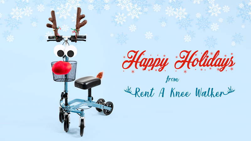 Happy Holidays from Rent a Knee Walker