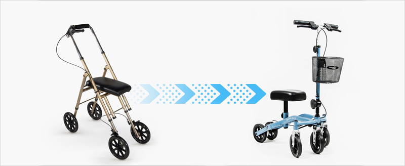 Design evolution of roll about scooters