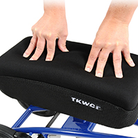 memory foam knee pad hands