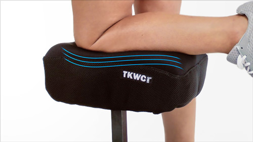 memory foam knee pad cover for knee scooter walker