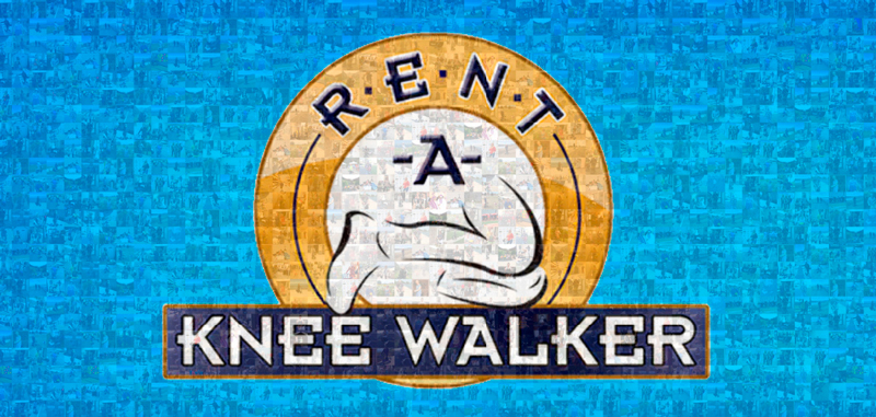 rent a knee walker logo