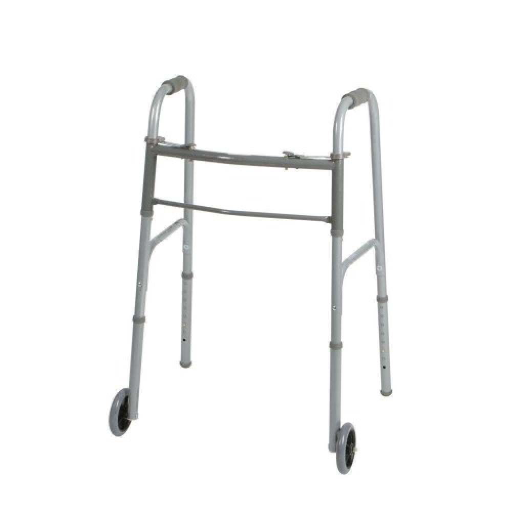 Walker-Two Button Folding Walker